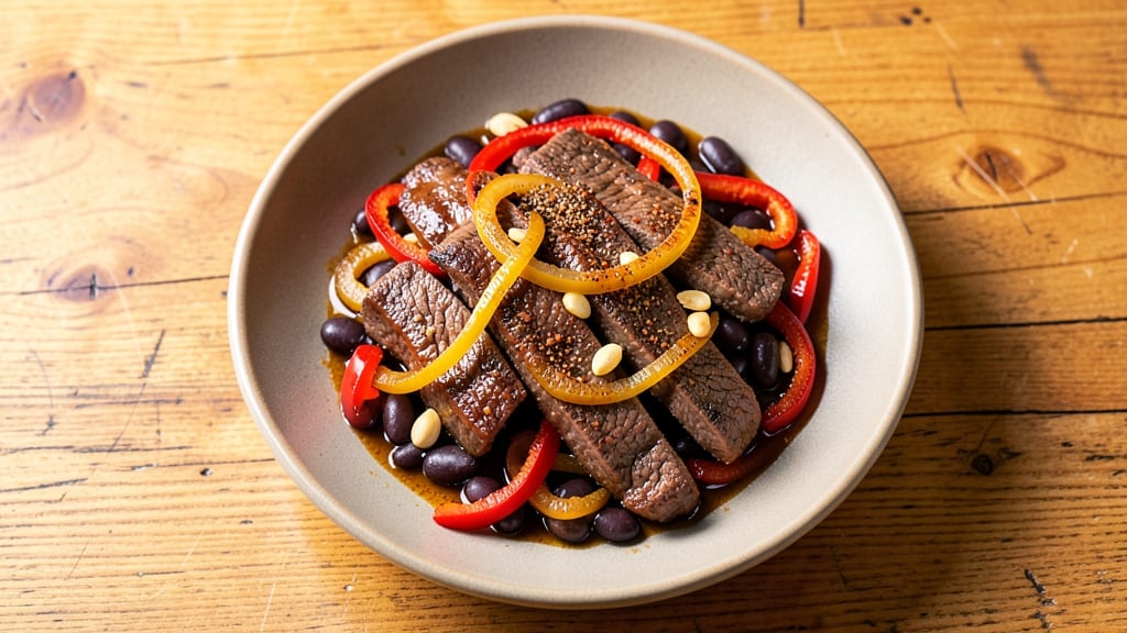 Beef and Black Bean Stir Fry Recipe: Smoky Cumin and Lime Brightness in One-Pan