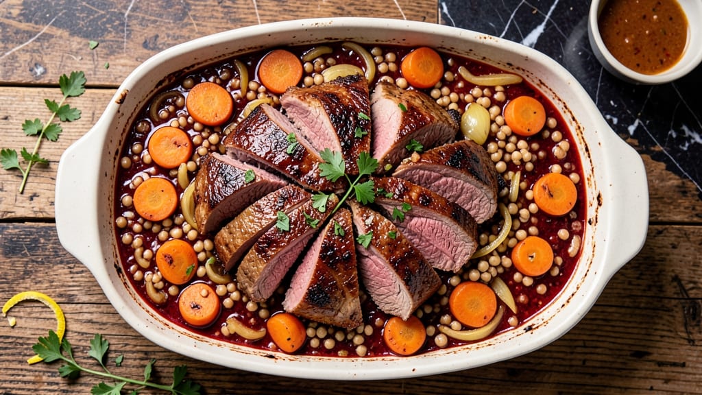 Beef and Barley Casserole Recipe: Slow-Simmered Richness With Caramelized Onions