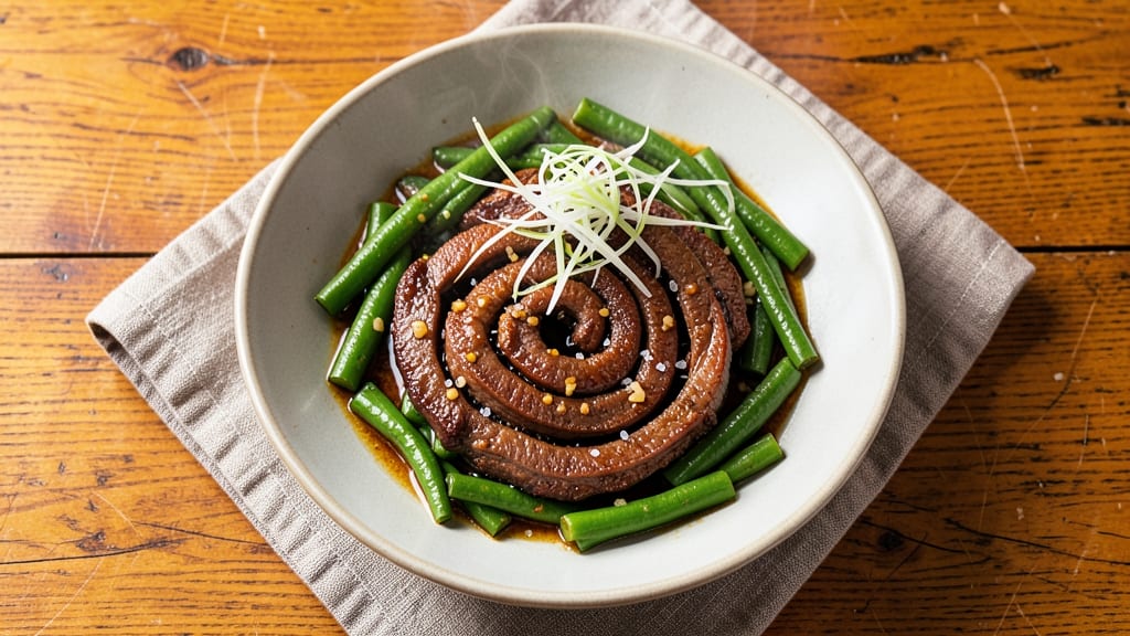 Beef and Green Beans Filipino Recipe: Soy-Ginger Crunch With Silky Sweetness