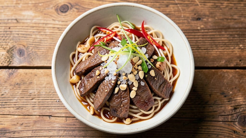 Authentic Beef Pad Thai Recipe: Wok-Tossed Umami Crunch With Tangy Lime Zing