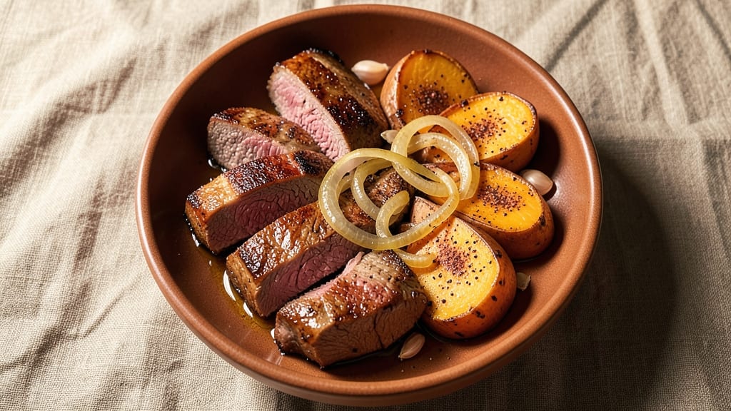 Baked Sweet Potato and Beef Recipe: Smoky-Sweet Roast with Caramelized Edges