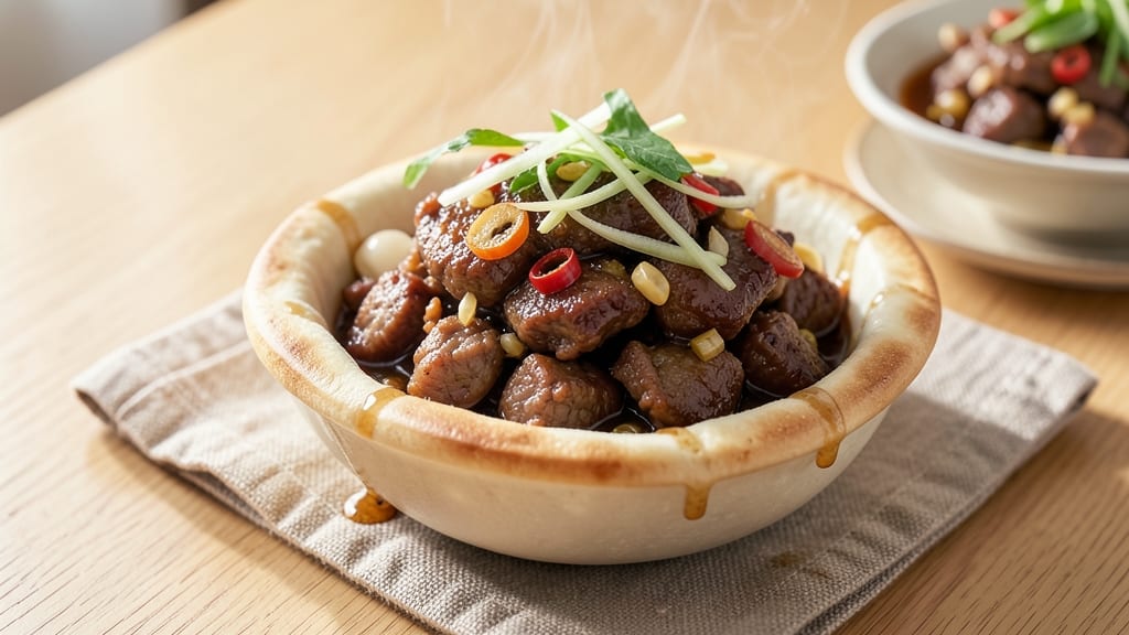 Beef Bao Filling Recipe: Spiced Pork and Shallot Harmony