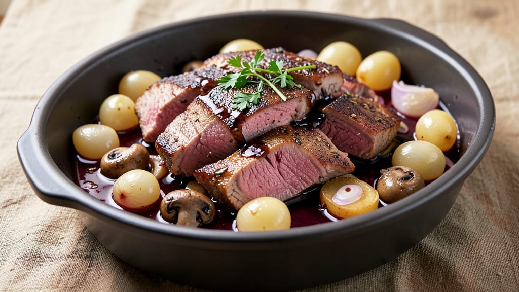 America's Test Kitchen Beef Burgundy Recipe: Slow-Braised Depth With Caramelized Mushrooms