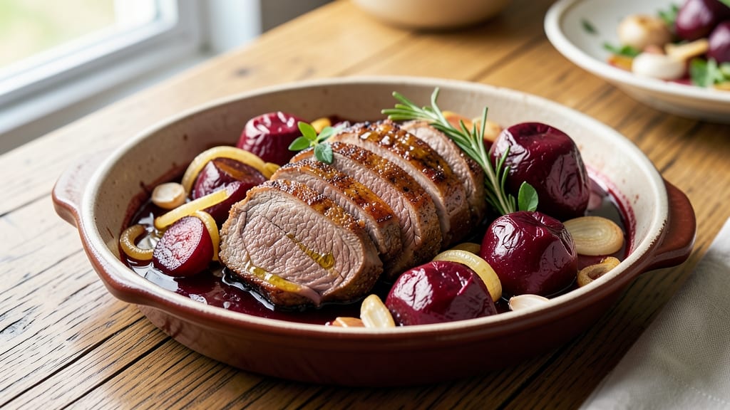 Beef and Beets Recipe: Deep Red Wine Braise With Earthy Sweetness