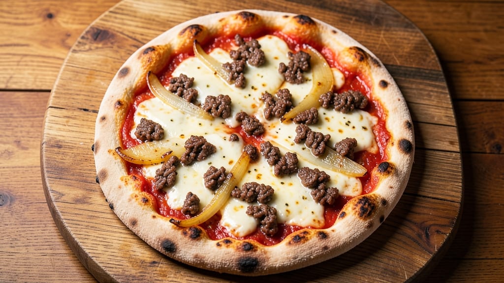 Beef and Onion Pizza Recipe: Caramelized Layers of Sweet and Savory Bliss