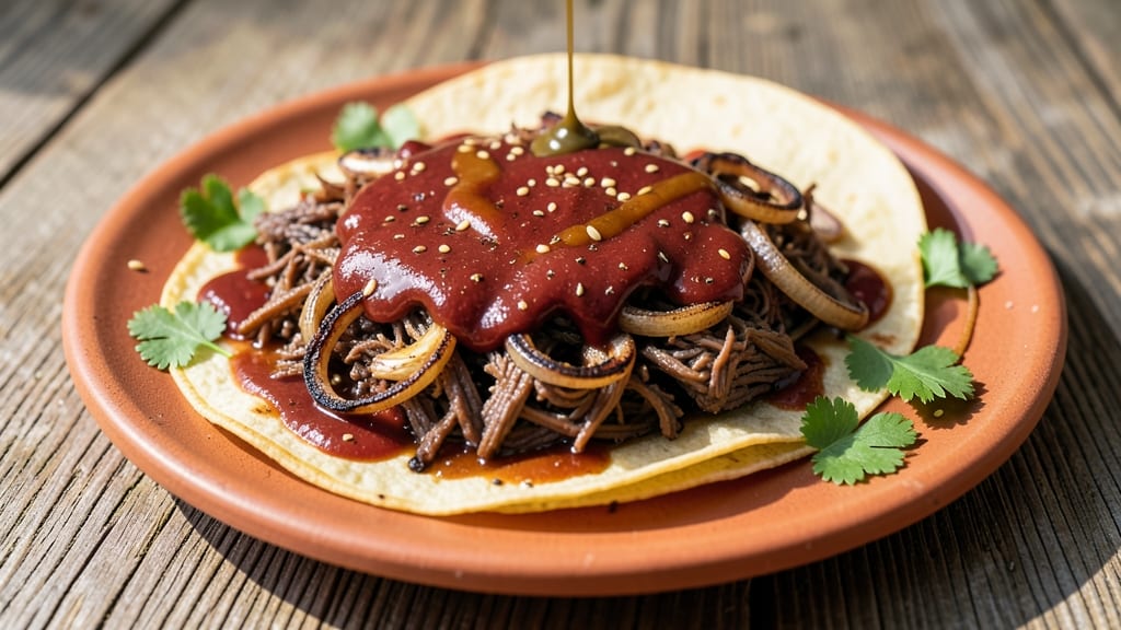 Beef Barbacoa Enchiladas Recipe: Smoky Tortilla-Wrapped Comfort in 30 Minutes