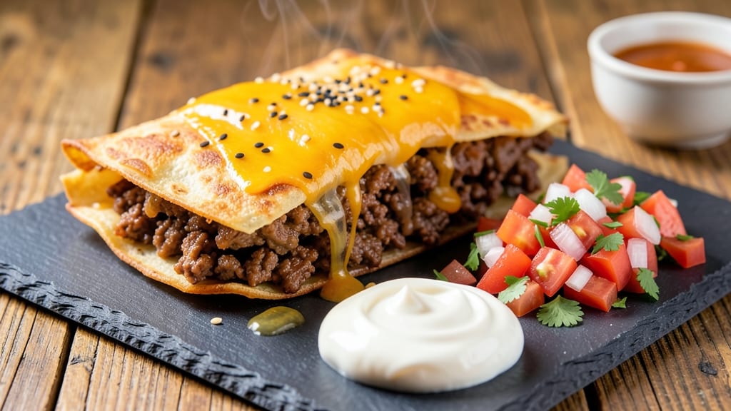 Air Fryer Beef Chimichanga Recipe: Crunchy Crust and Spiced Cheese Stuffed Delight