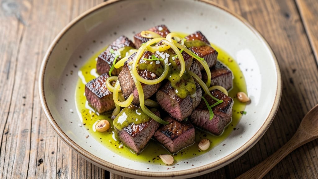 Beef and Lime Recipe: Zesty Citrus Brightens Hearty Beef Bites