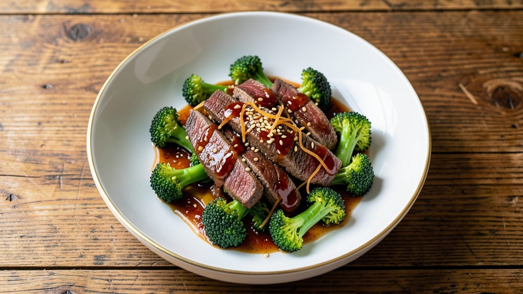Beef and Broccoli Recipe Made With Lau: Silky Soy-Ginger Sauce Over Wok-Seared Bites