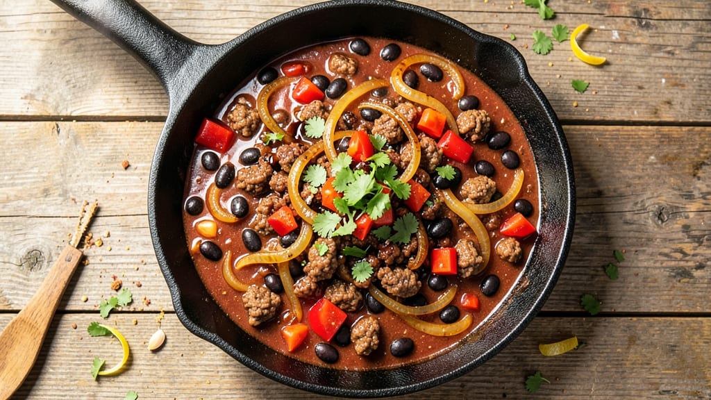 Beef and Black Bean Chili Target Recipe: Hearty Crowd-Pleaser With Deep Umami Richness