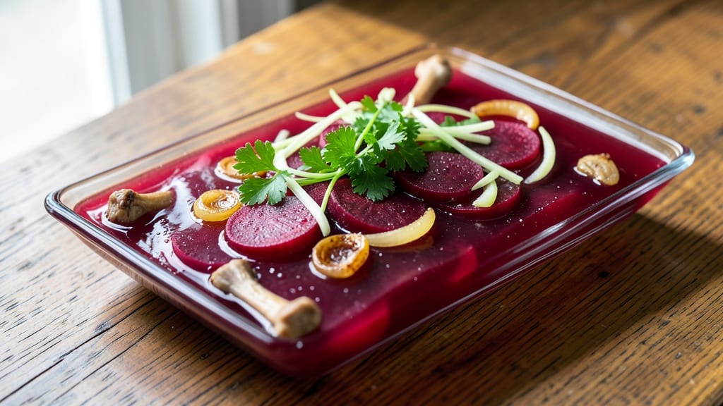 Beef Aspic Recipe: Gelatinous Elegance With Meat and Herb Infusion