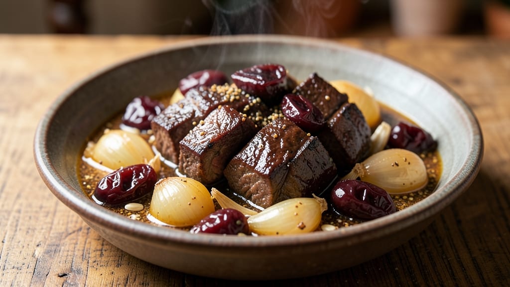 Beef and Prune Tagine Recipe: Sweet-Savory Moroccan Stew With Spiced Dried Fruit