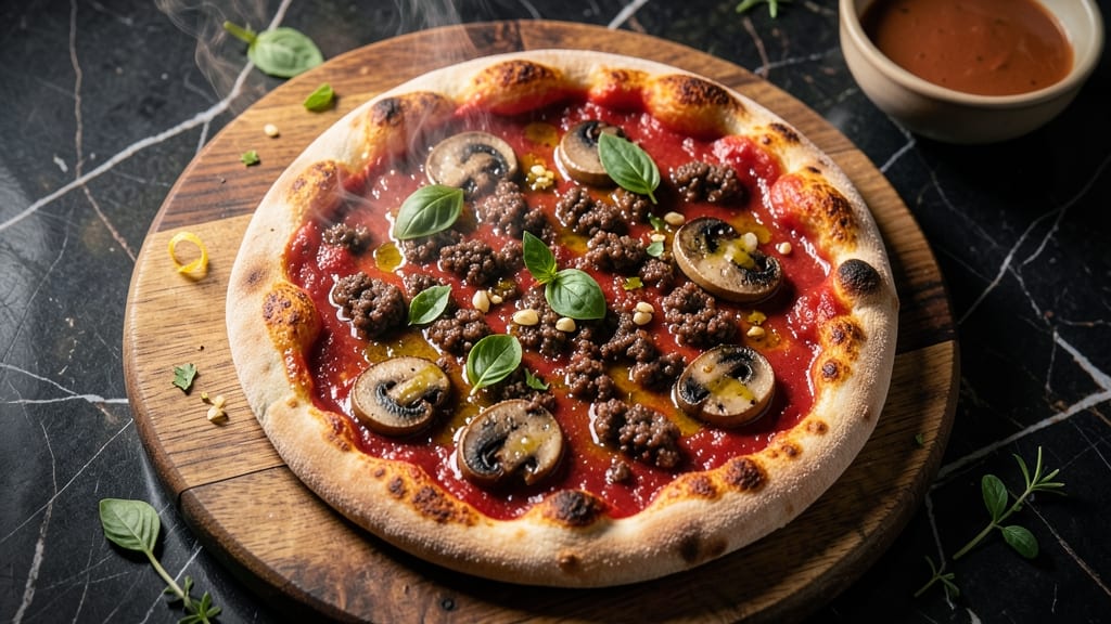 Beef and Mushroom Pizza Recipe: Umami-Packed Crust Toppers in 25 Minutes