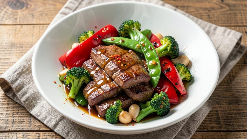 Beef and Vegetable Chinese Recipe: Stir-Fried Harmony With Savory Soy-Ginger Balance