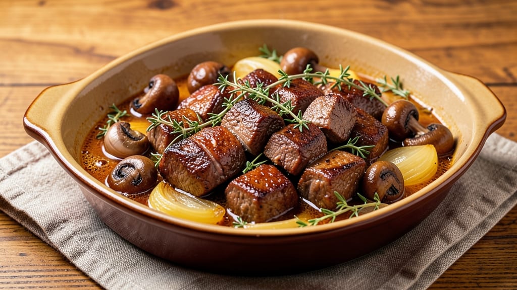 Beef and Mushroom Pressure Cooker Recipe: Pressure-Perfect Umami Depth in 30 Minutes