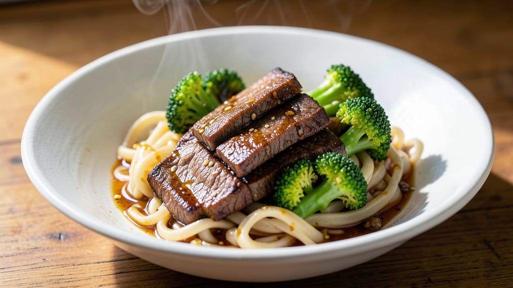 Beef and Broccoli Udon Recipe: Wok-Tossed Richness With Silky Noodles