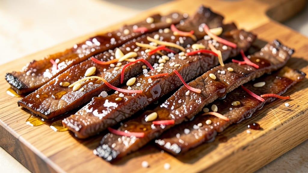 Air Fryer Teriyaki Beef Jerky Recipe: Glossy, Sweet-Savory Bites in 30 Minutes