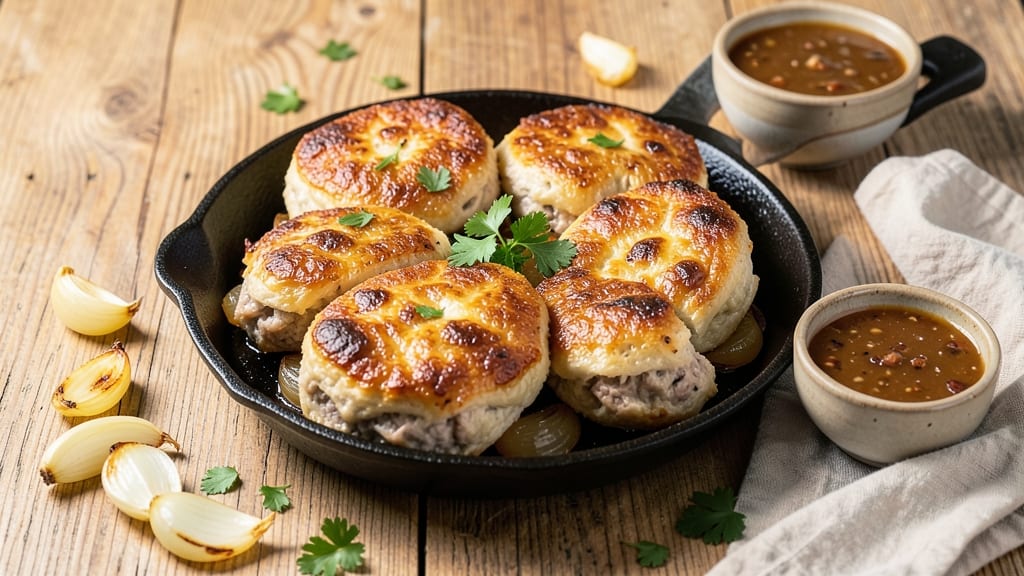 Beef Bierocks Recipe: Flaky Dough Cradles Savory Beef and Onion