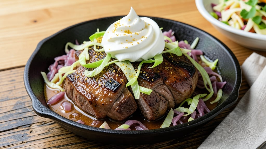 Beef and Cabbage Keto Recipe: Crispy-Skinned Stew with Low-Carb Creaminess