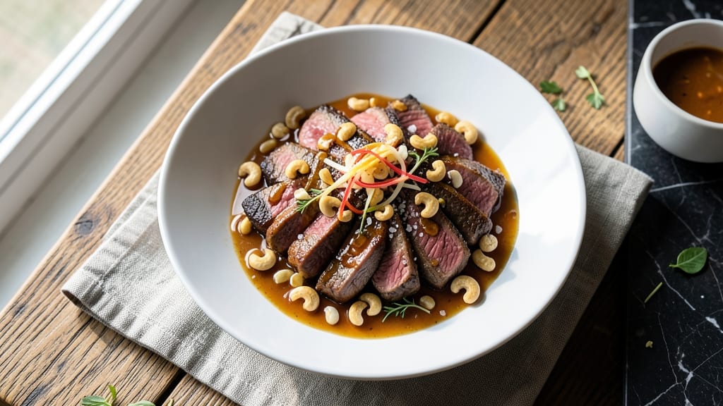 Beef and Cashew Recipe: Crunchy Nutty Texture With Silky Sauce
