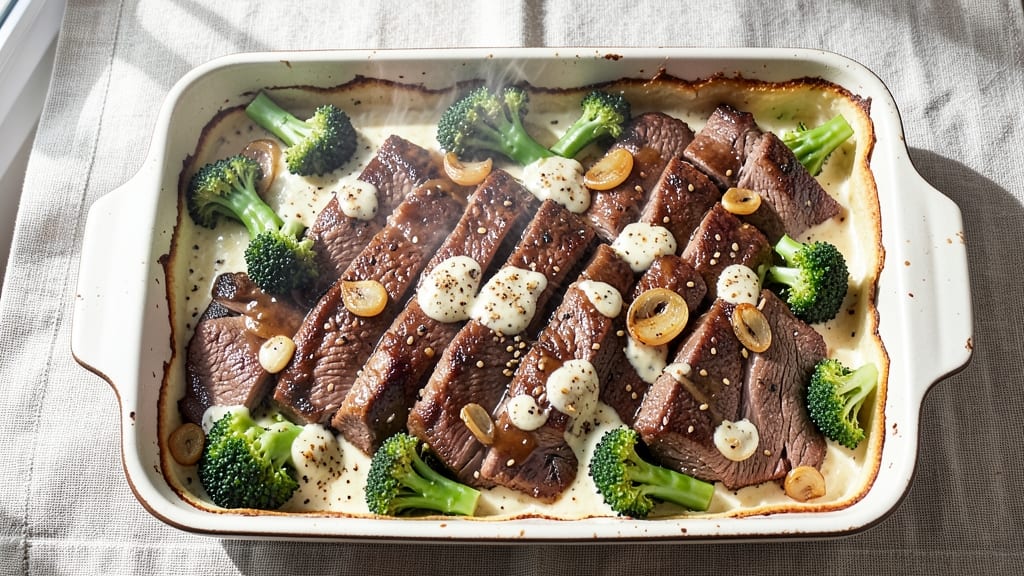 Beef And Broccoli Casserole Recipe: One-Pan Cheesy Crisp Top Magic