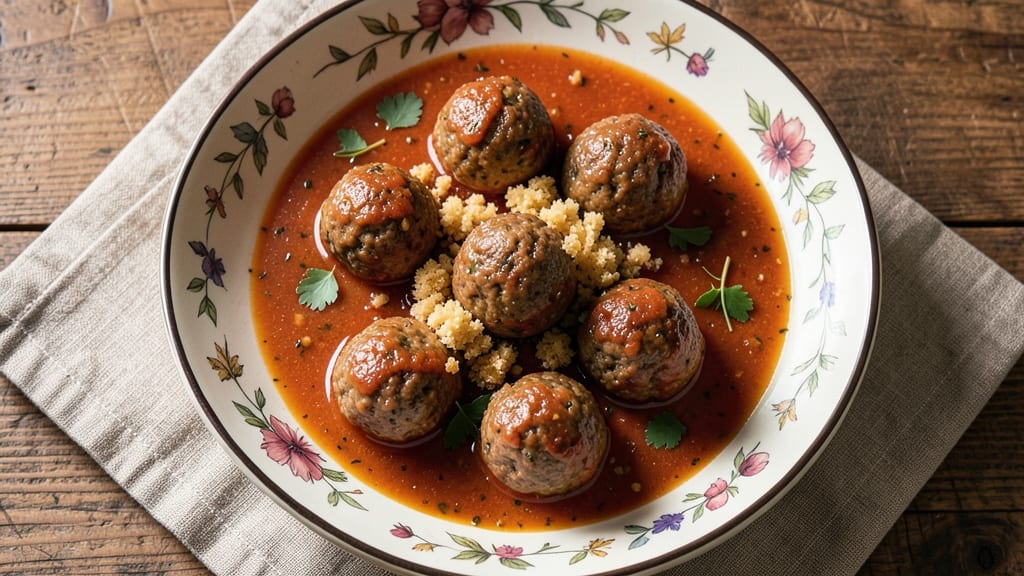 Beef and Lamb Meatballs Recipe: Herb-Infused Bites with Umami Depth