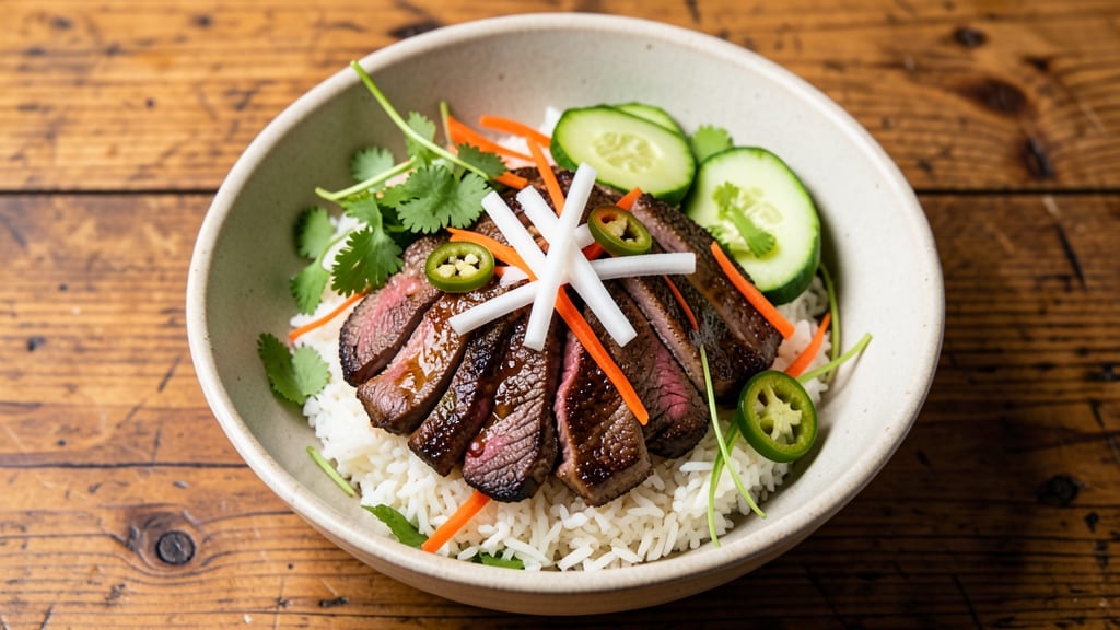 Beef Banh Mi Bowl Recipe: Vietnamese-Inspired Crunch and Tangy Freshness