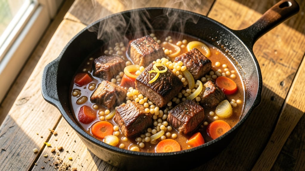 Beef and Barley Stew Recipe Stove Top: Deep Flavor Simmered to Fork-Tender Richness