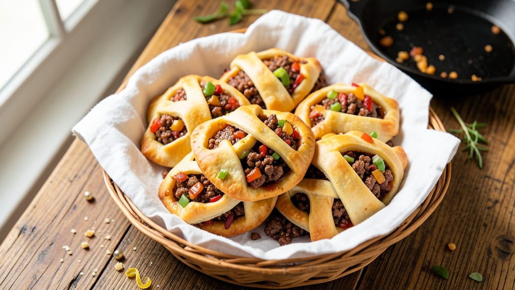 Beef and Chorizo Empanadas Recipe: Flaky Pastry Hugs Spiced Filling