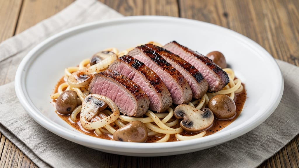 Andy Cooks' Beef Stroganoff Recipe: One-Pan Creamy Mushroom Magic